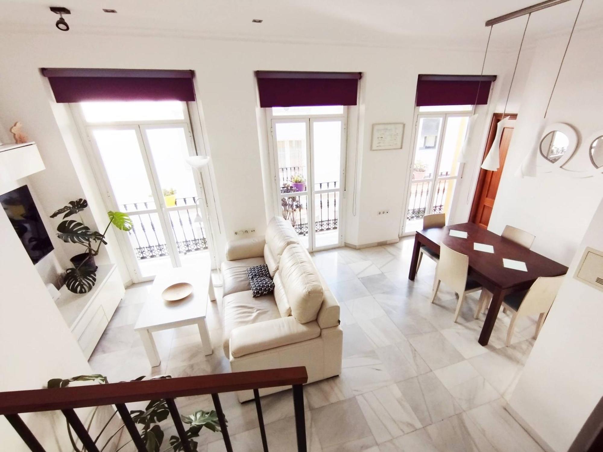 Ferienwohnung Casa Gavidia - Duplex With Panoramic View Sevilla Exterior foto