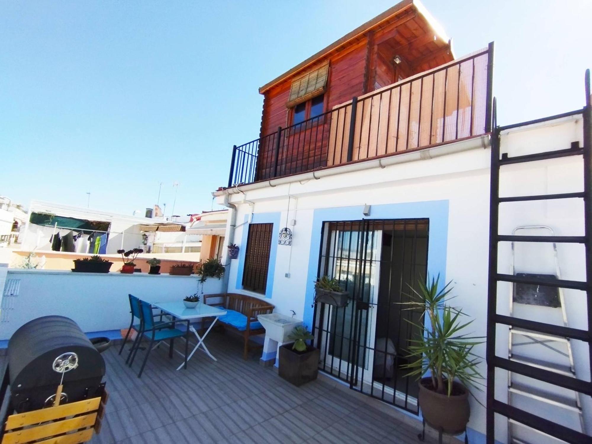 Ferienwohnung Casa Gavidia - Duplex With Panoramic View Sevilla Exterior foto